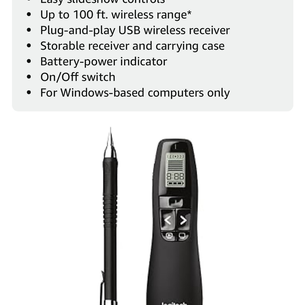 Logitech Presenter for Presentations - Picture 7 of 8